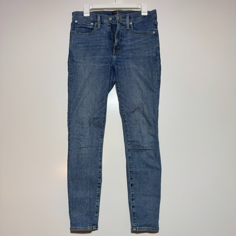 J-Crew Women 9" mid-rise skinny jean in signature stretch Size 27
